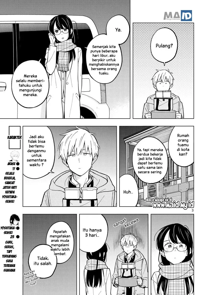 Halaman 7 — Sensei wa Koi wo Oshierarenai Chapter 18