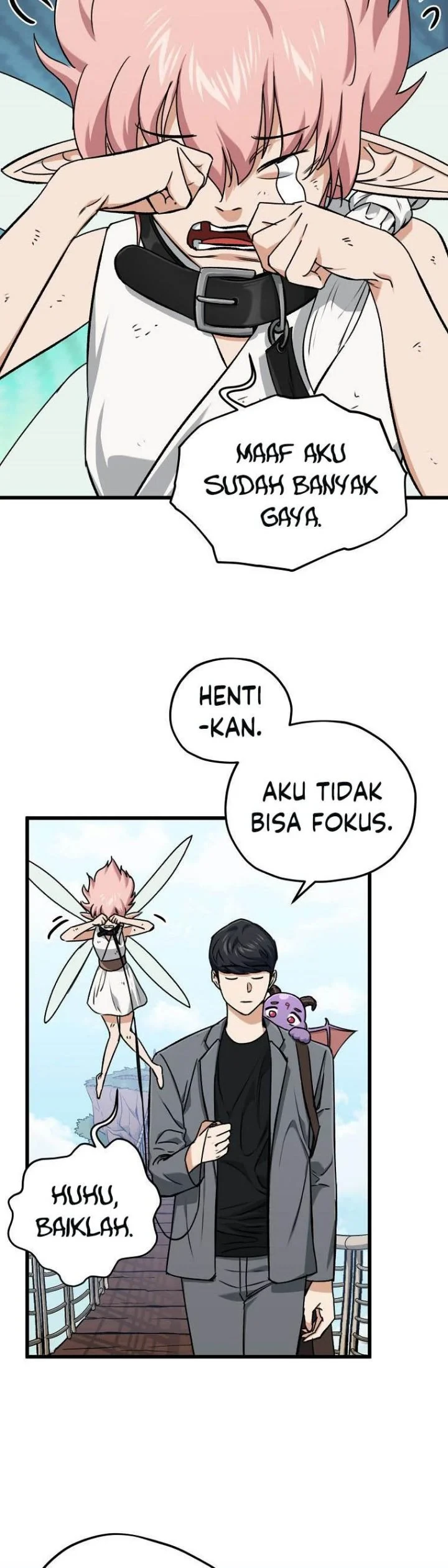 Halaman 21 — My Dad Is Too Strong Chapter 66