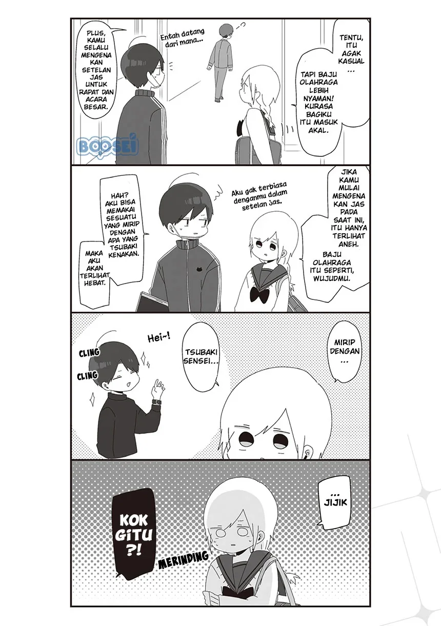 Halaman 4 — Homura-sensei wa Tabun Motenai Chapter 27