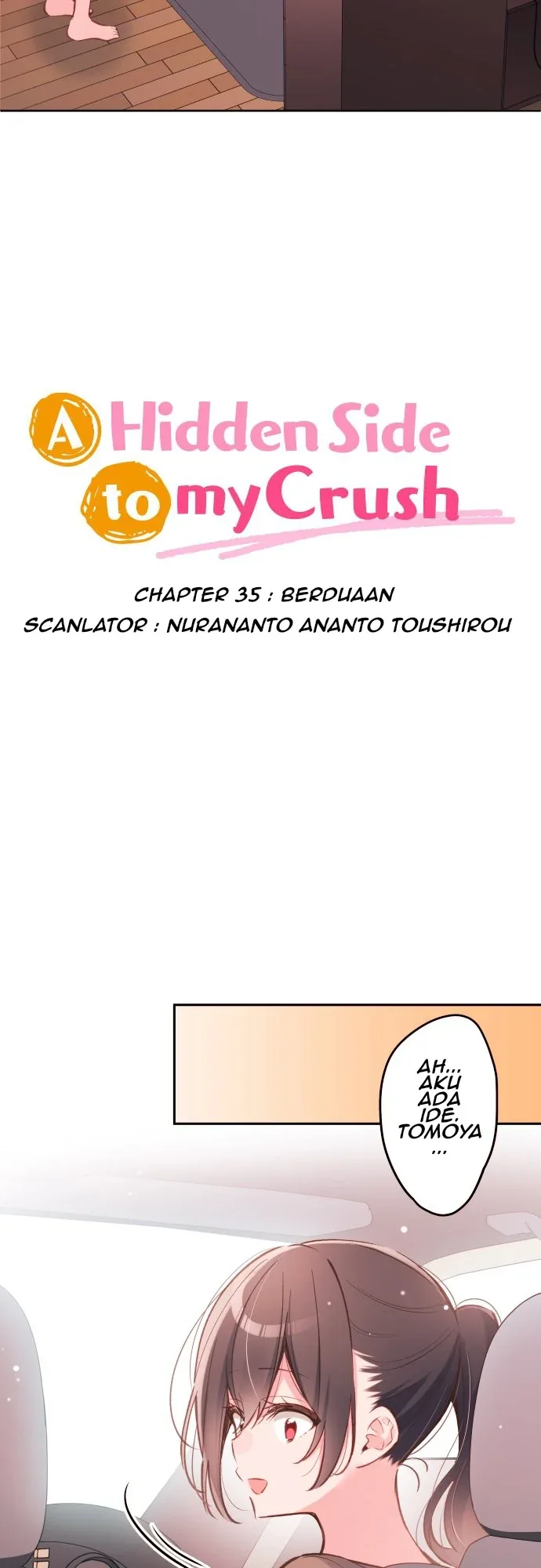 Halaman 4 — Waka-chan Is Flirty Again Chapter 36