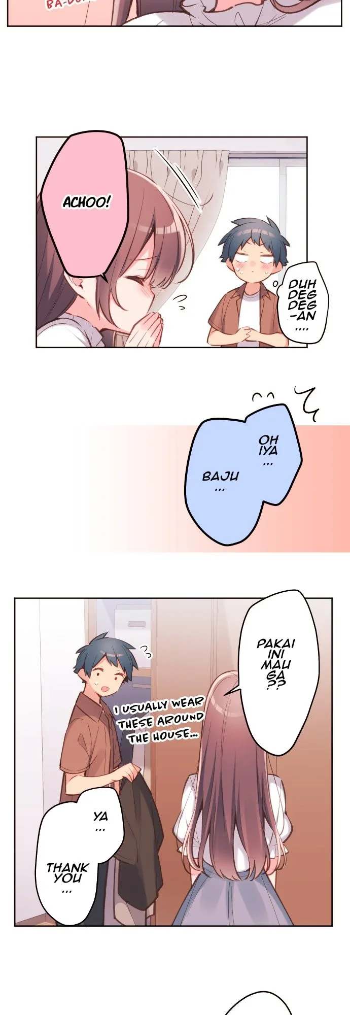 Halaman 7 — Waka-chan Is Flirty Again Chapter 36