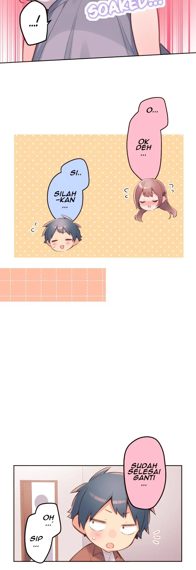 Halaman 9 — Waka-chan Is Flirty Again Chapter 36