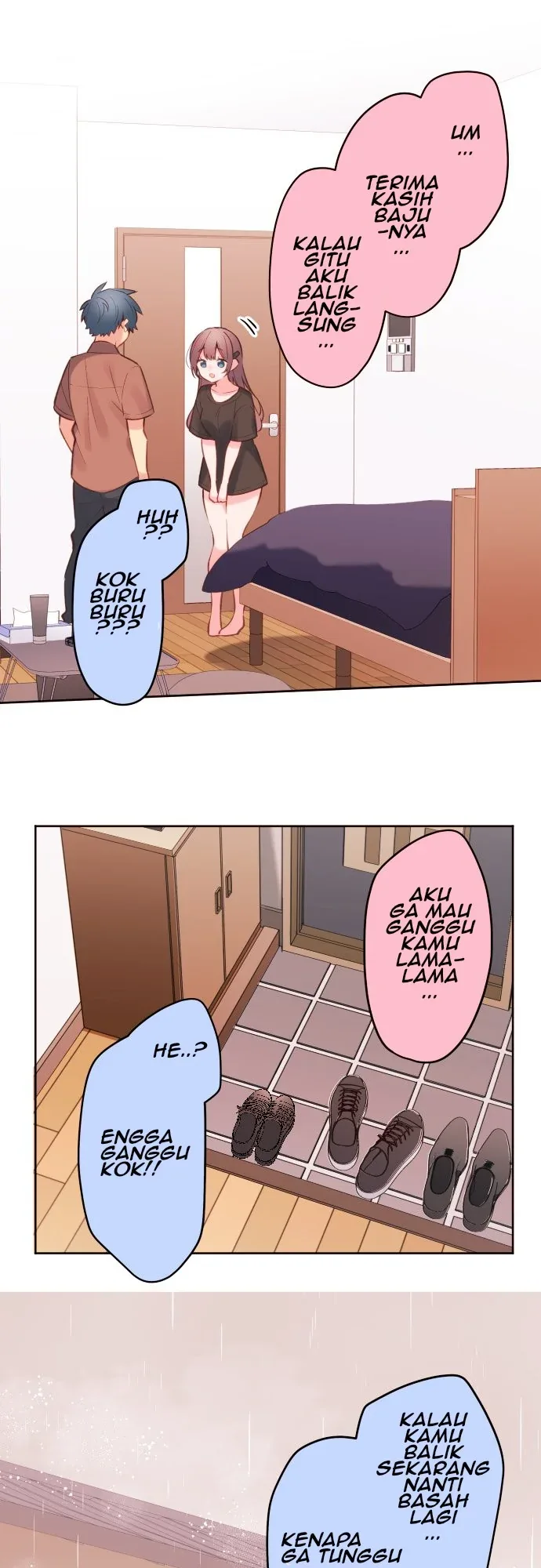 Halaman 19 — Waka-chan Is Flirty Again Chapter 36