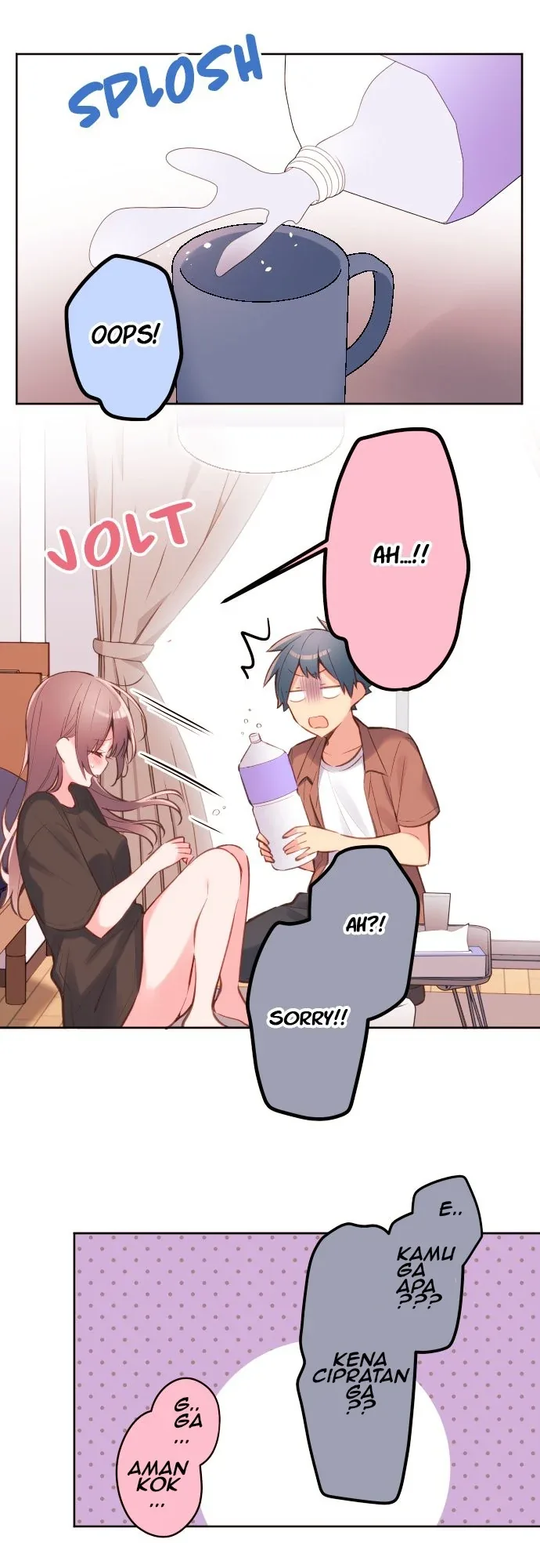 Halaman 22 — Waka-chan Is Flirty Again Chapter 36