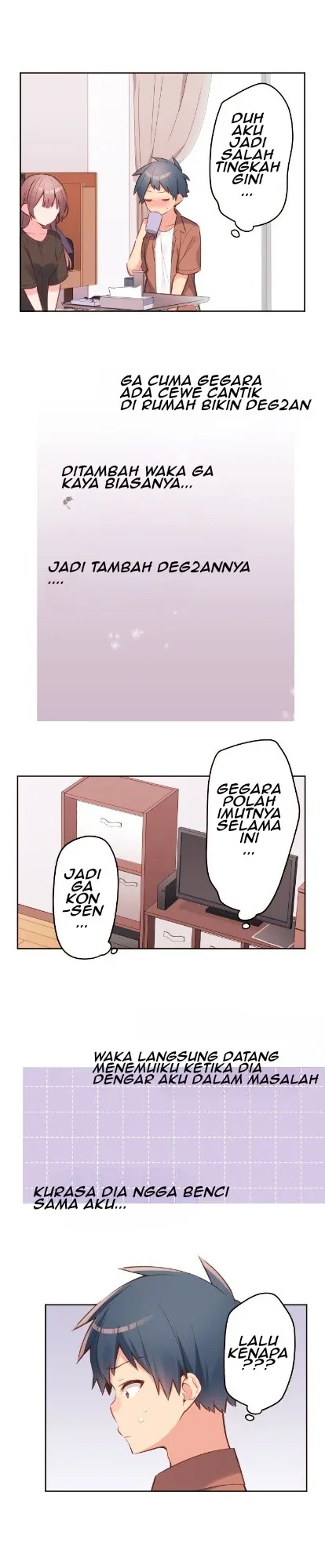 Halaman 27 — Waka-chan Is Flirty Again Chapter 36