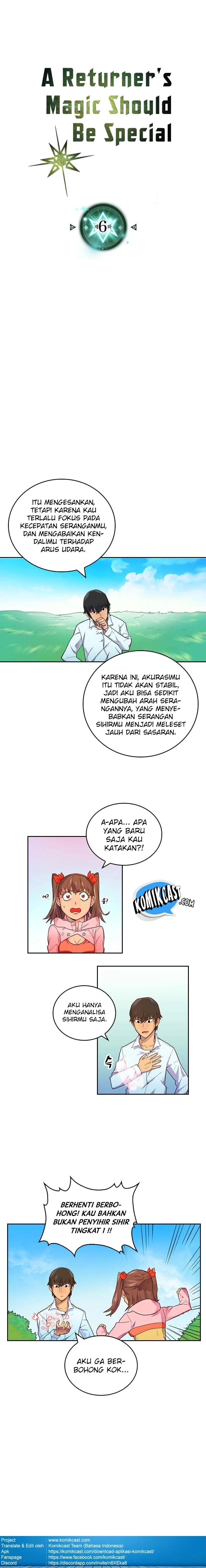 Halaman 3 — A Returner's Magic Should Be Special Chapter 6