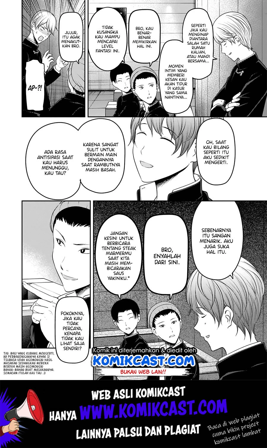 Halaman 8 — Kaguya-sama wa Kokurasetai: Tensai-tachi no Renai Zunousen Chapter 181