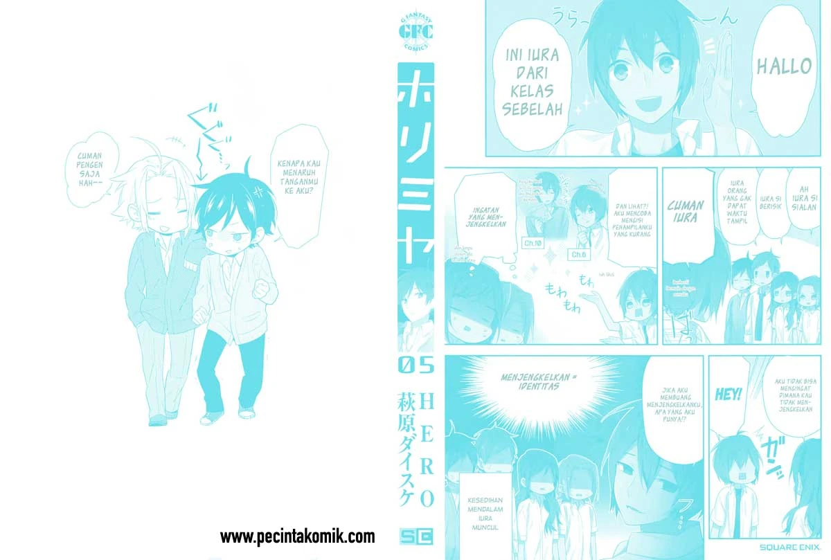 Halaman 3 — Horimiya Chapter 70.5