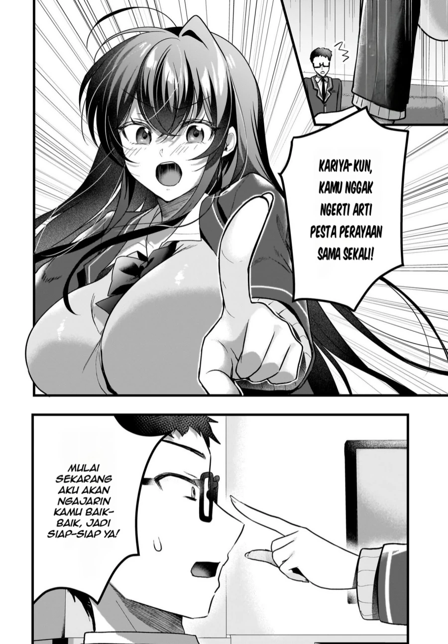 Halaman 9 — Gariben-kun to Uraaka-san: Sanzan Osewa ni Natteiru Ero-kei Uraaka Joshi no Shoutai ga Class no Idol Datta Ken Chapter 6