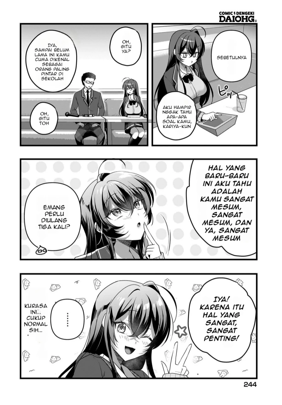 Halaman 15 — Gariben-kun to Uraaka-san: Sanzan Osewa ni Natteiru Ero-kei Uraaka Joshi no Shoutai ga Class no Idol Datta Ken Chapter 6