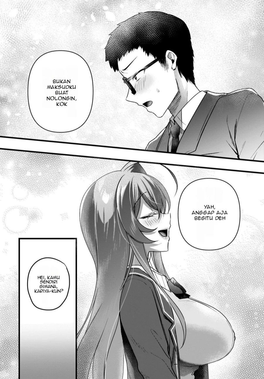 Halaman 17 — Gariben-kun to Uraaka-san: Sanzan Osewa ni Natteiru Ero-kei Uraaka Joshi no Shoutai ga Class no Idol Datta Ken Chapter 6