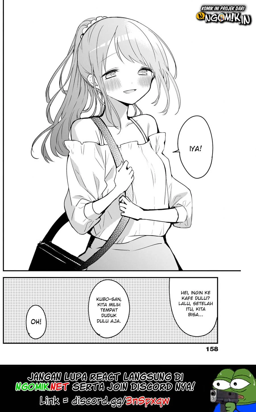 Halaman 11 — Kubo-san wa Mob wo Yurusanai Chapter 41