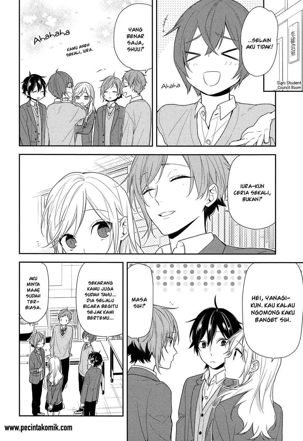 Halaman 4 — Horimiya Chapter 75