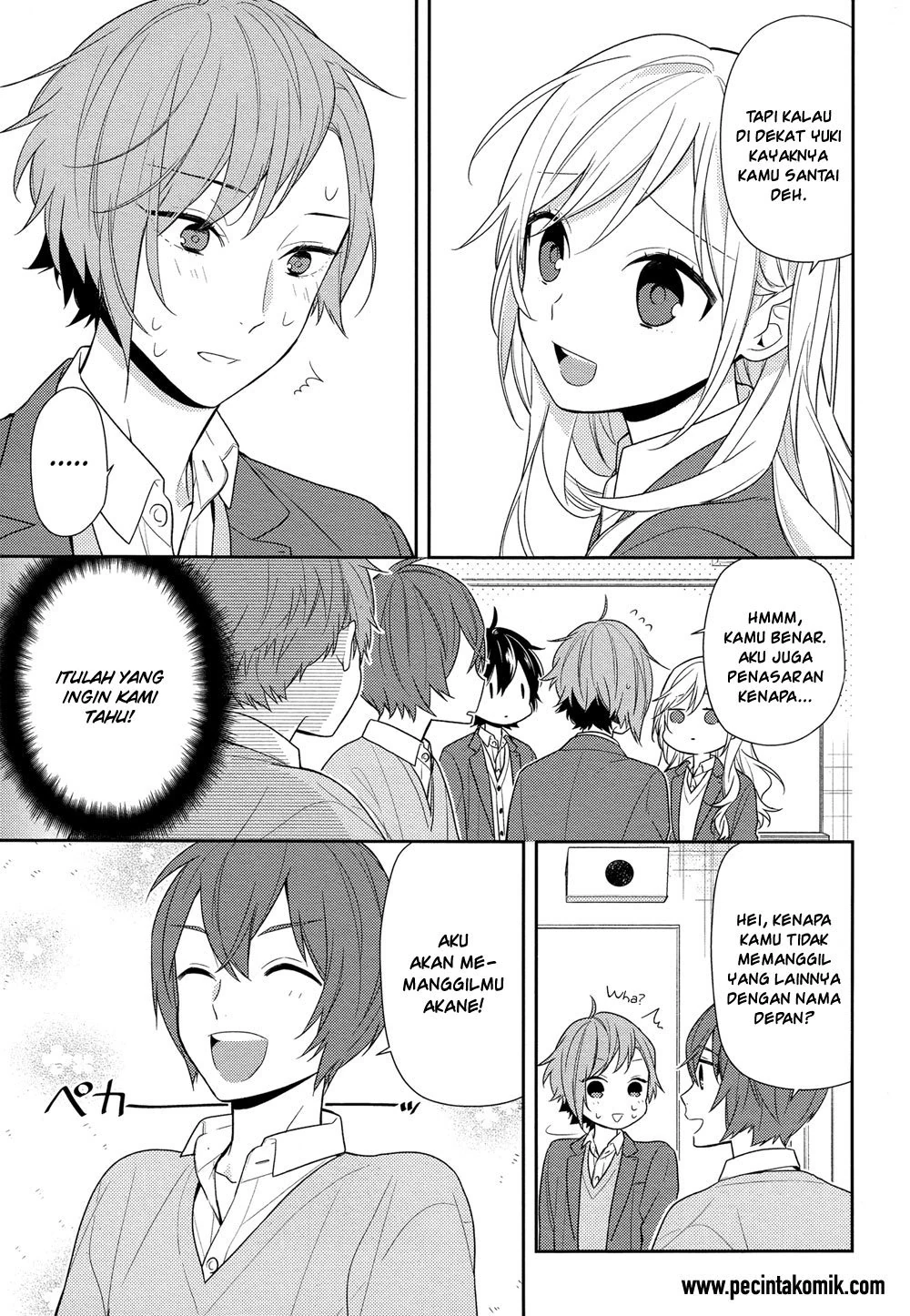 Halaman 5 — Horimiya Chapter 75