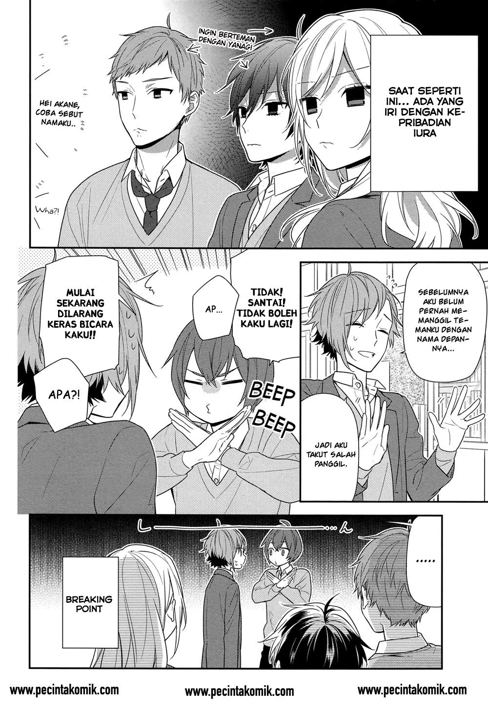 Halaman 6 — Horimiya Chapter 75