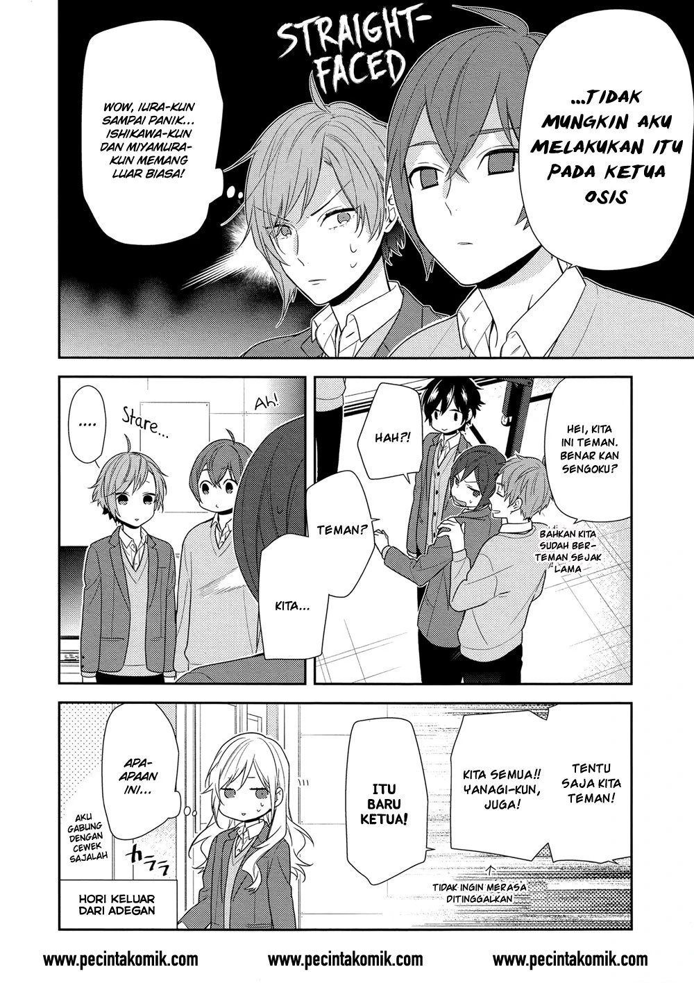 Halaman 8 — Horimiya Chapter 75