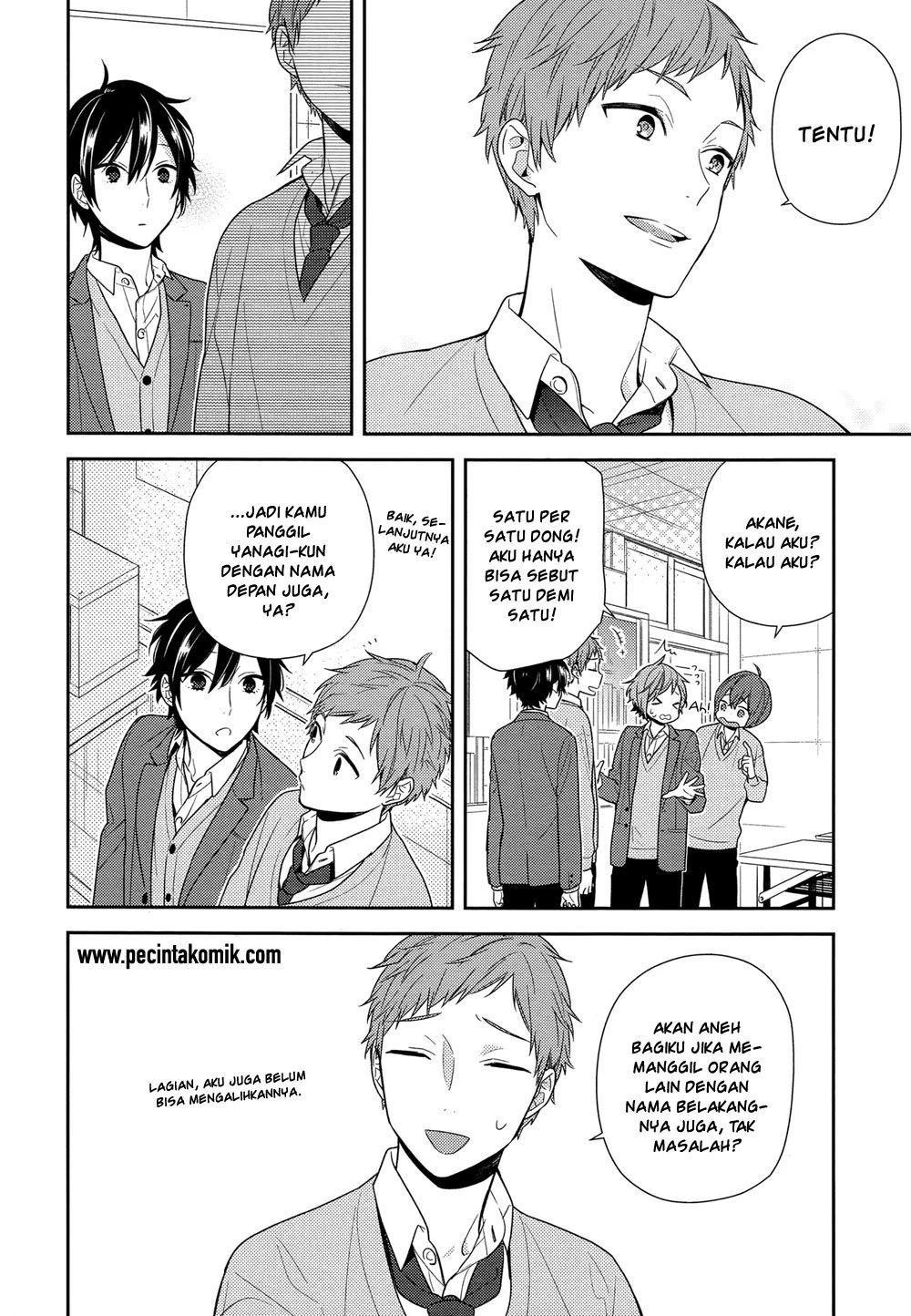 Halaman 9 — Horimiya Chapter 75