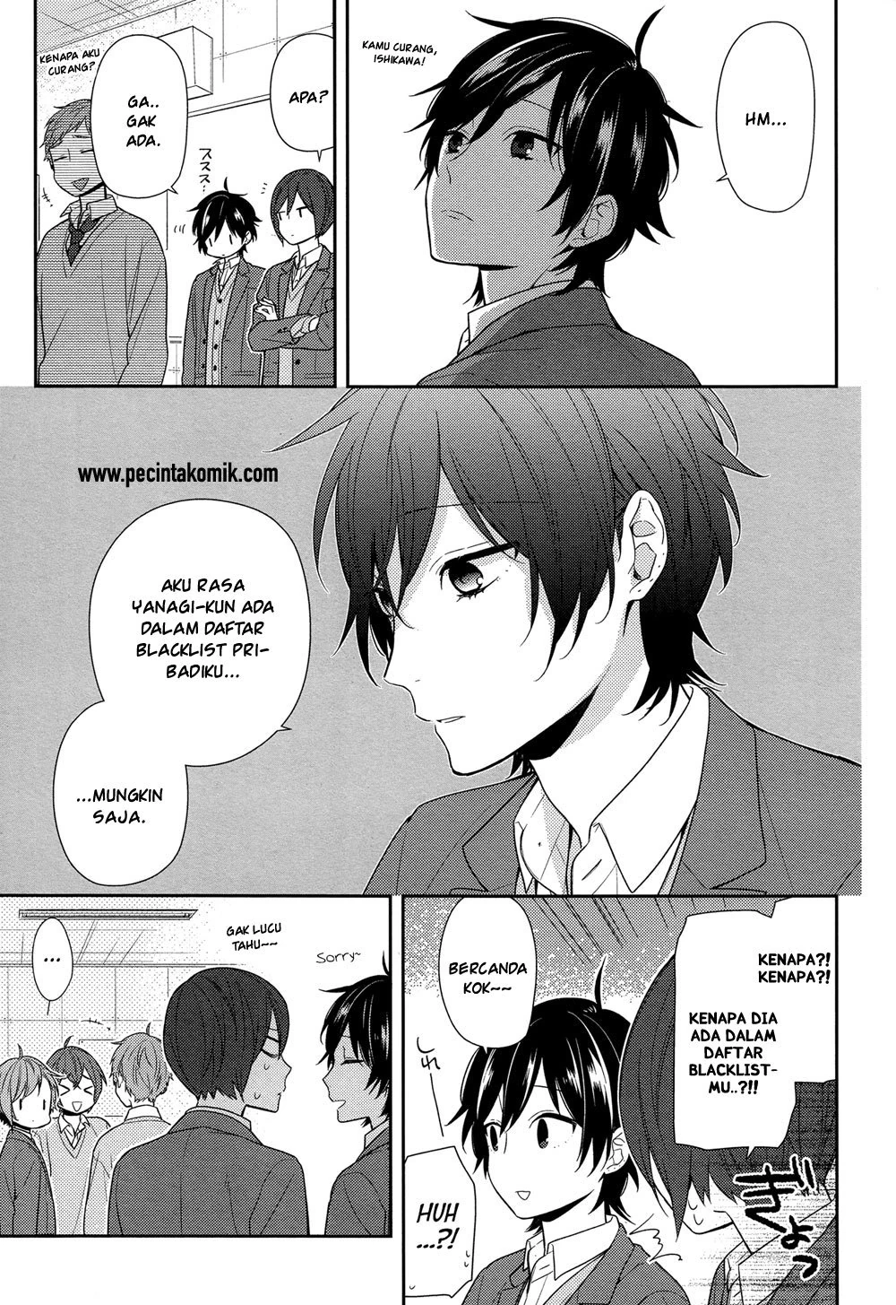 Halaman 10 — Horimiya Chapter 75