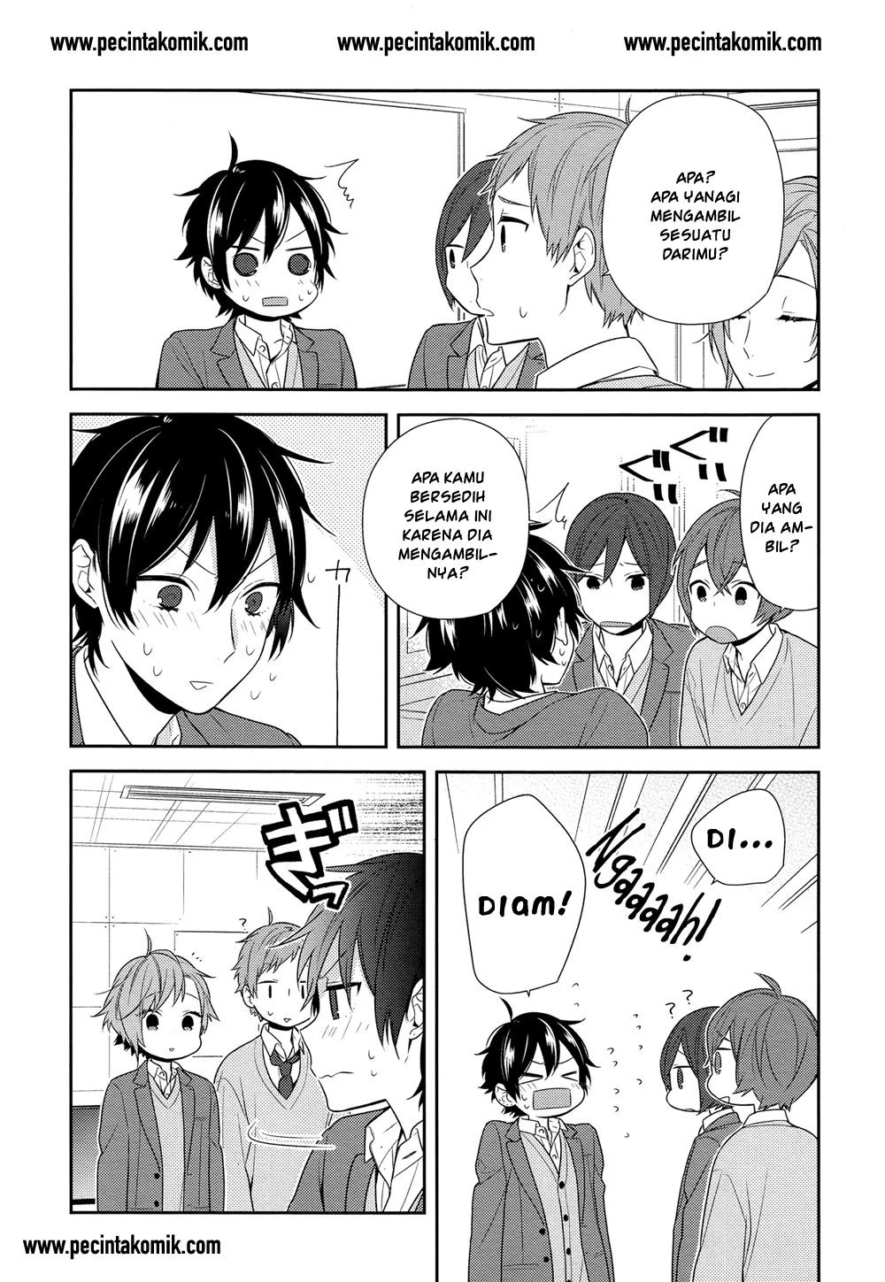 Halaman 12 — Horimiya Chapter 75
