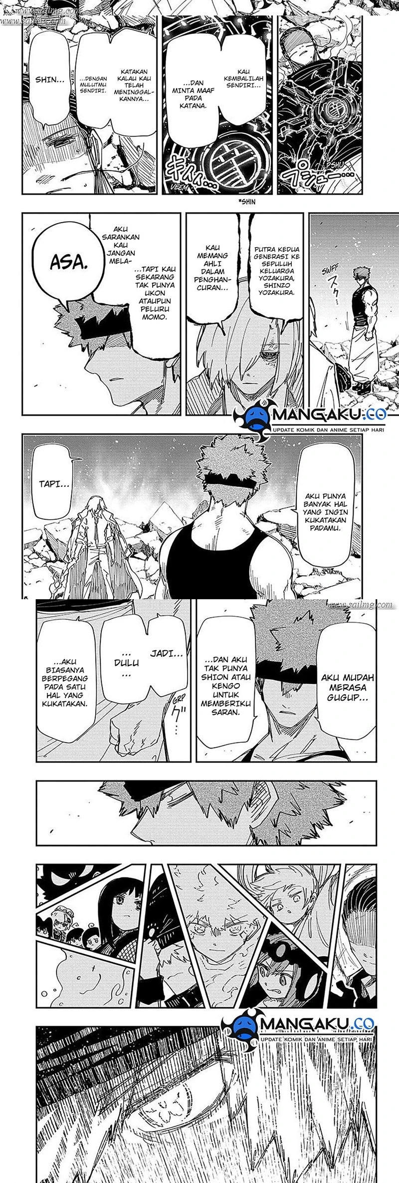 Halaman 5 — Yozakura-san Chi no Daisakusen Chapter 235