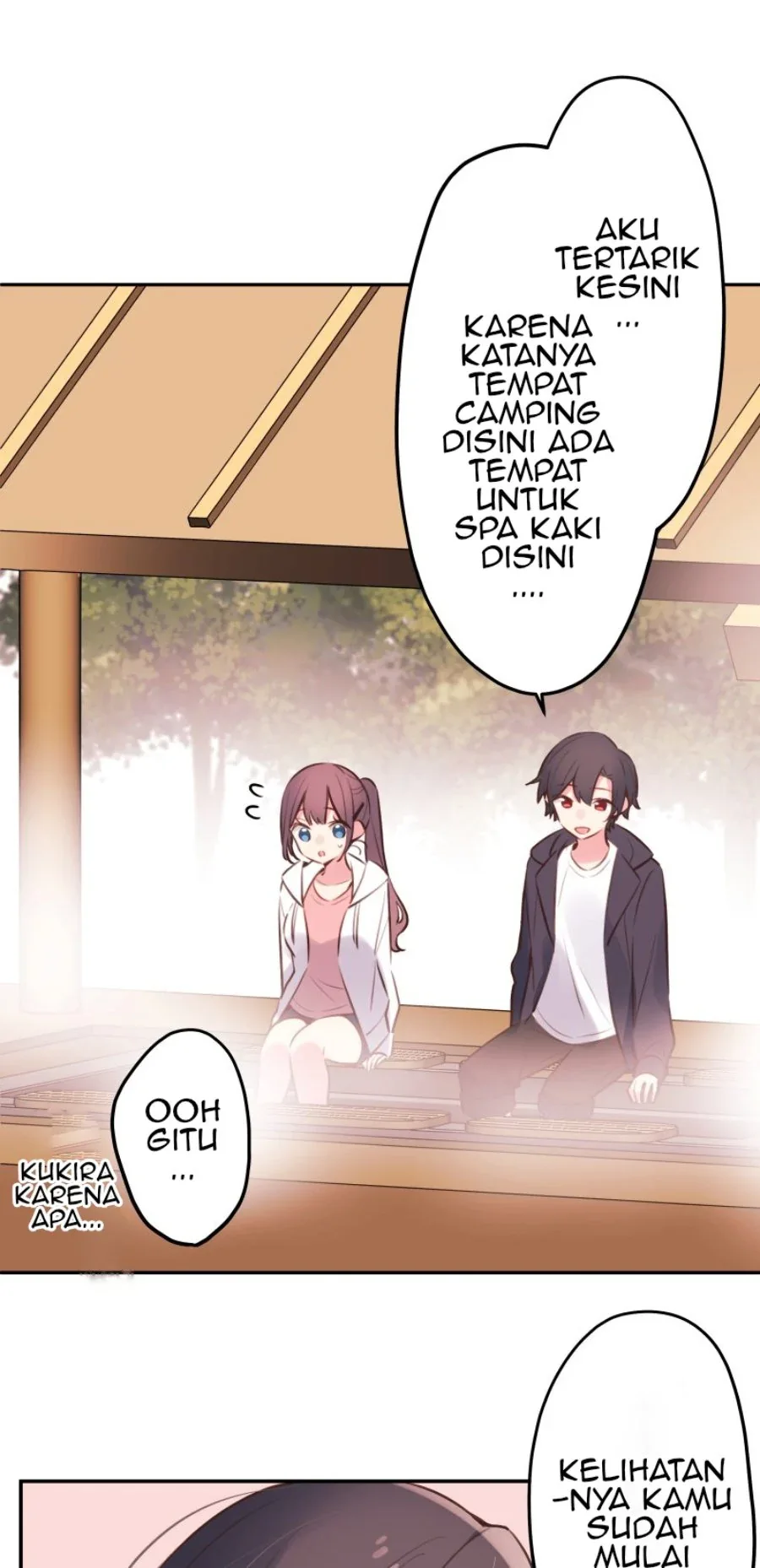 Halaman 7 — Waka-chan Is Flirty Again Chapter 85