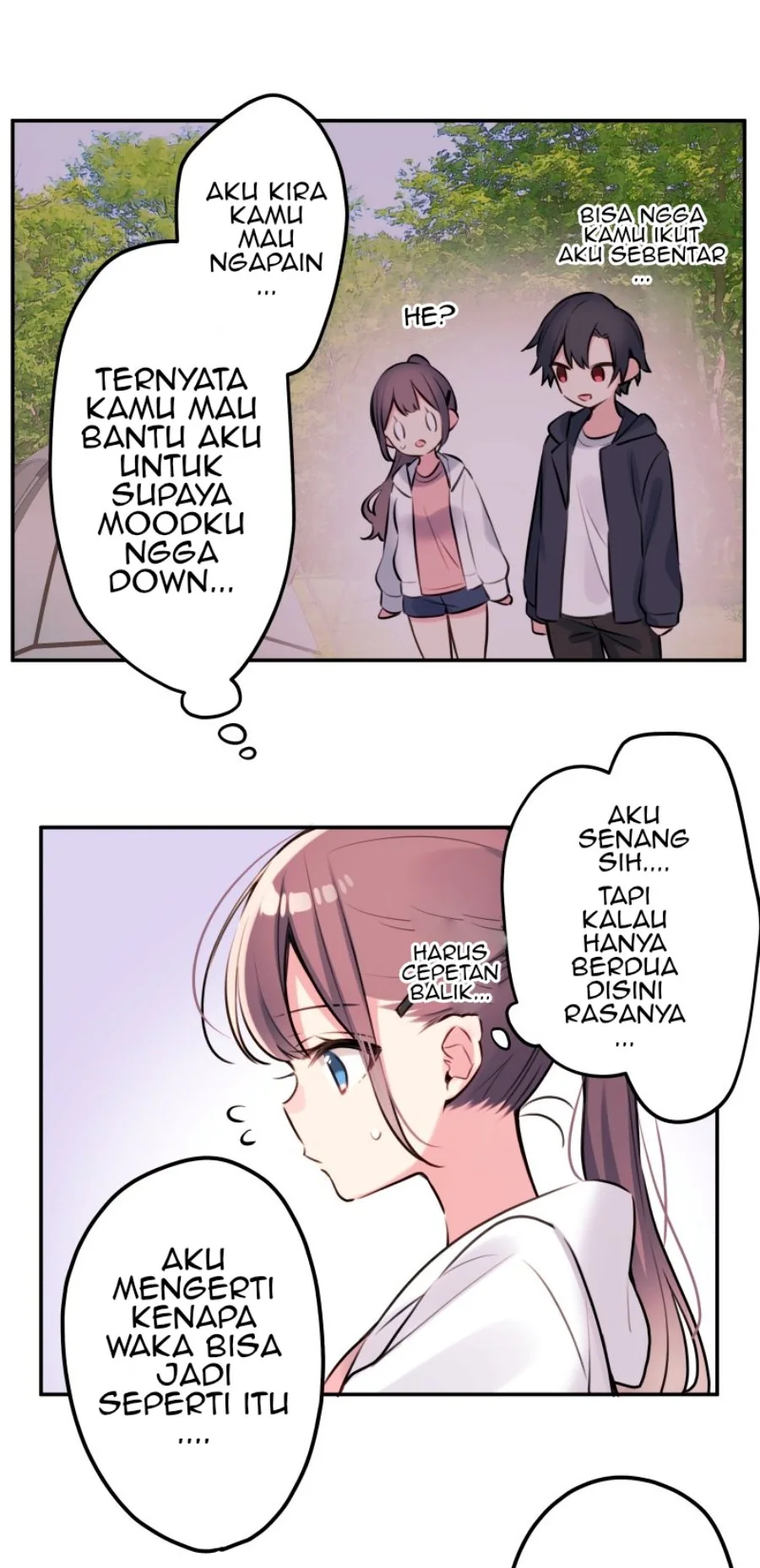 Halaman 9 — Waka-chan Is Flirty Again Chapter 85