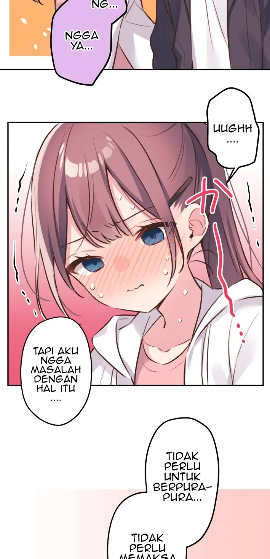 Halaman 16 — Waka-chan Is Flirty Again Chapter 85