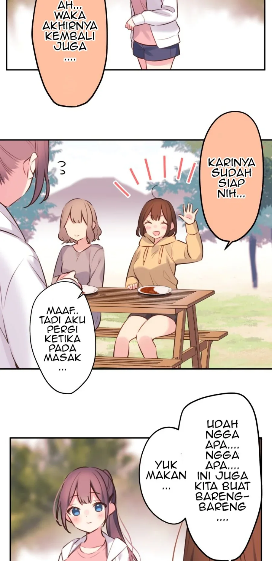Halaman 28 — Waka-chan Is Flirty Again Chapter 85