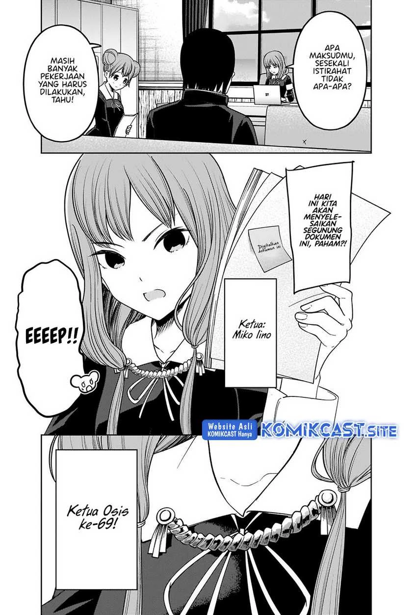Halaman 5 — Kaguya-sama wa Kokurasetai: Tensai-tachi no Renai Zunousen Chapter 278