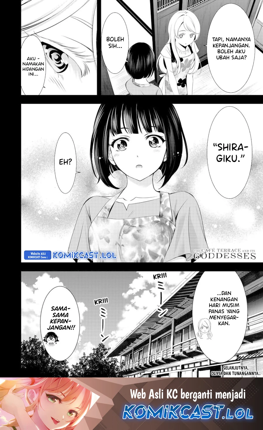 Halaman 17 — Megami no Café Terrace Chapter 145