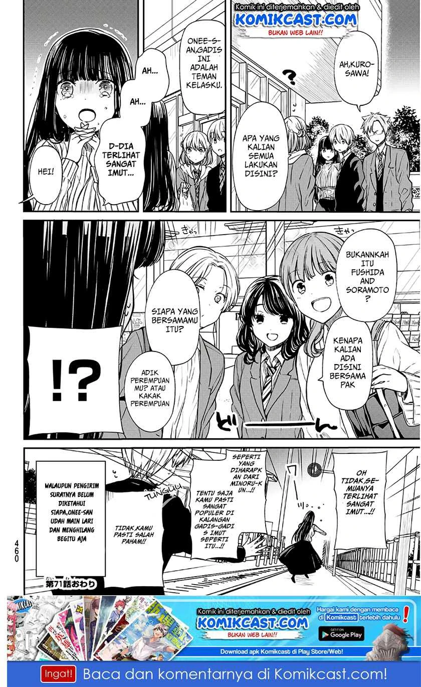 Halaman 4 — Danshi Koukousei wo Yashinaitai Oneesan no Hanashi Chapter 71