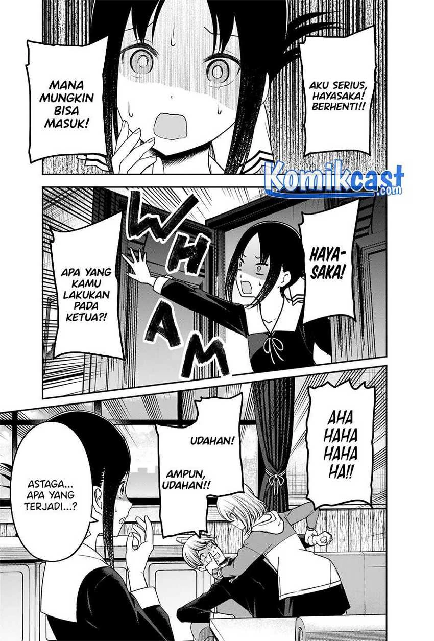Halaman 12 — Kaguya-sama wa Kokurasetai: Tensai-tachi no Renai Zunousen Chapter 237