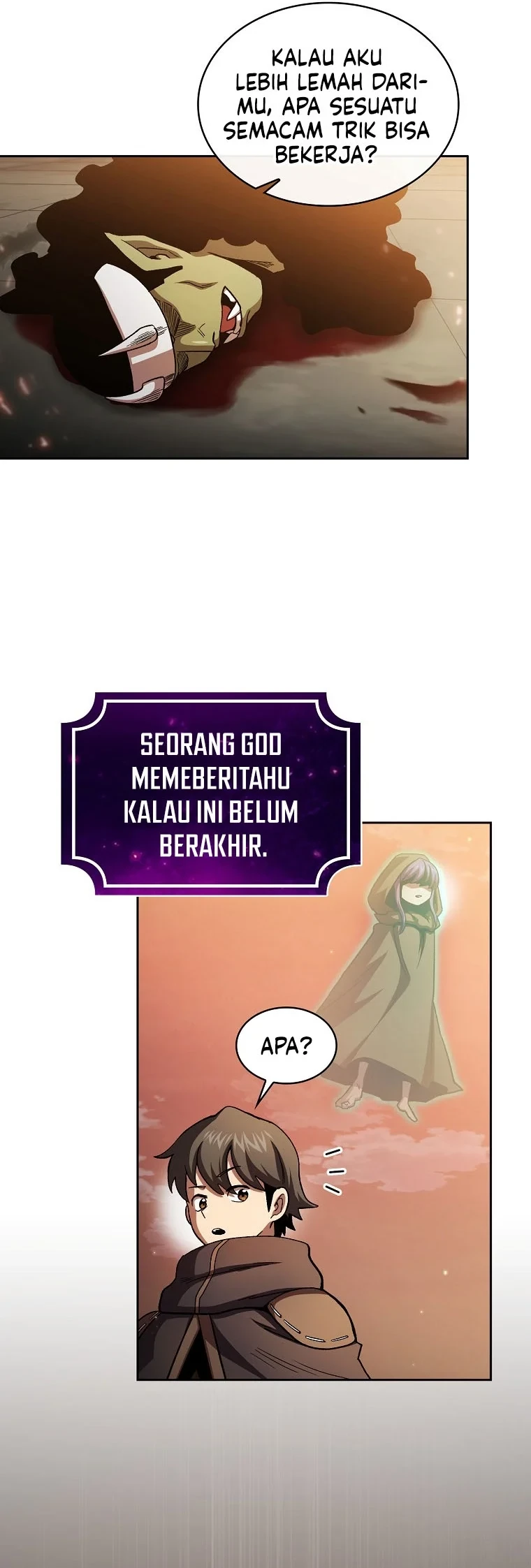 Halaman 4 — Is This Hero for Real? Chapter 43