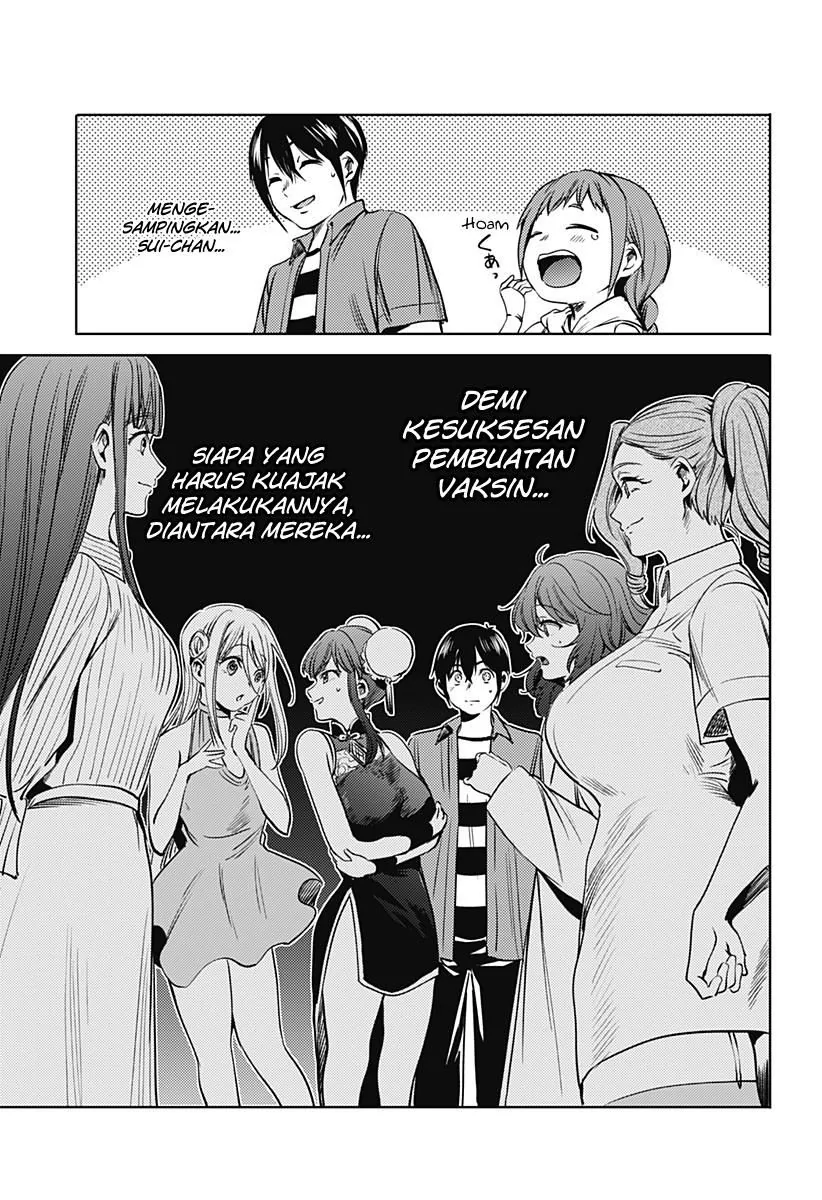 Halaman 17 — Shuumatsu no Harem Chapter 67