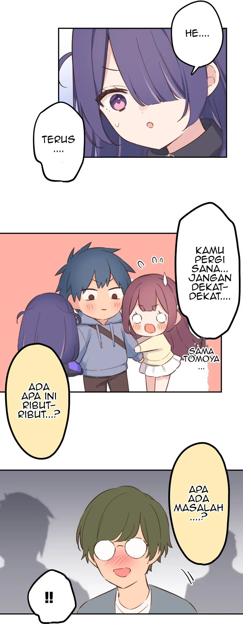 Halaman 3 — Waka-chan Is Flirty Again Chapter 167