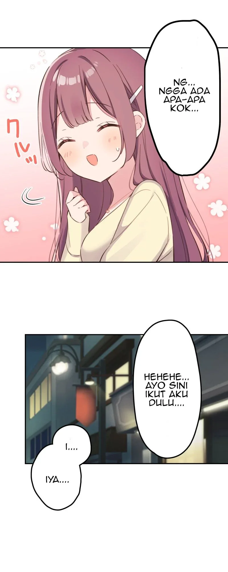 Halaman 4 — Waka-chan Is Flirty Again Chapter 167