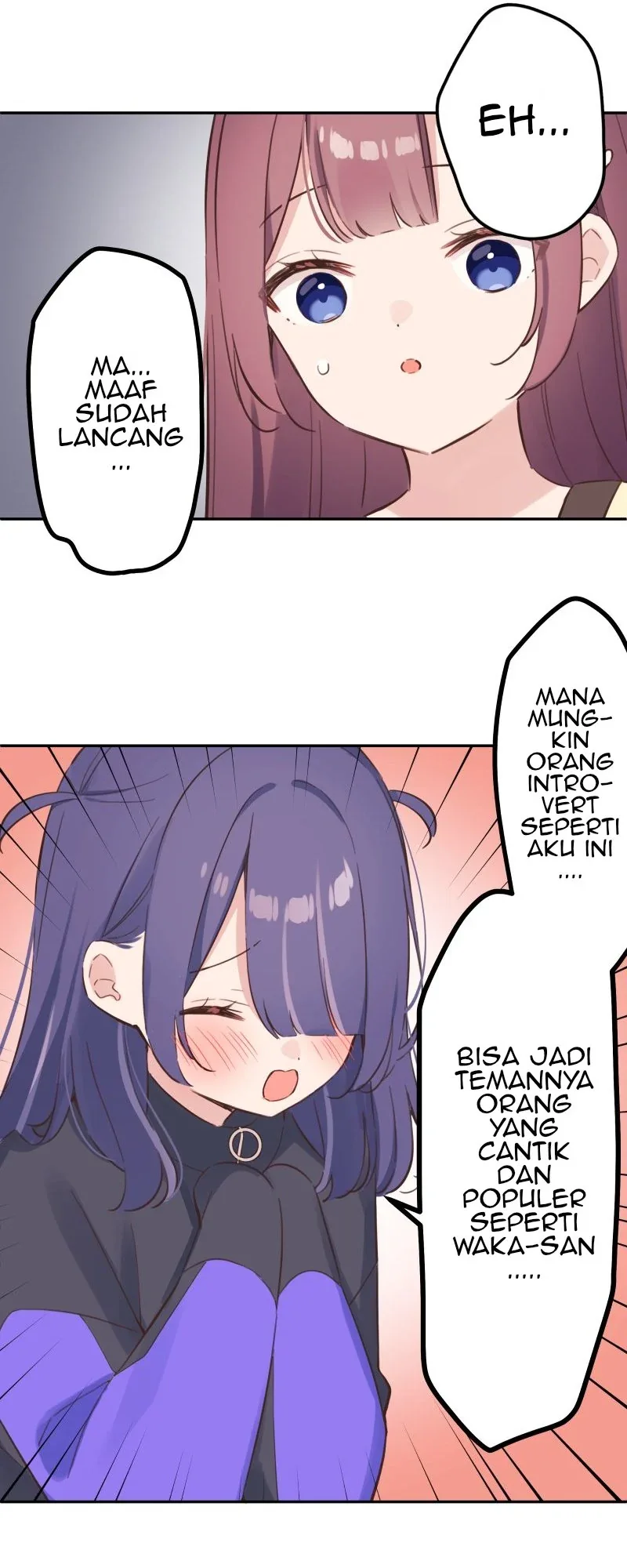 Halaman 9 — Waka-chan Is Flirty Again Chapter 167