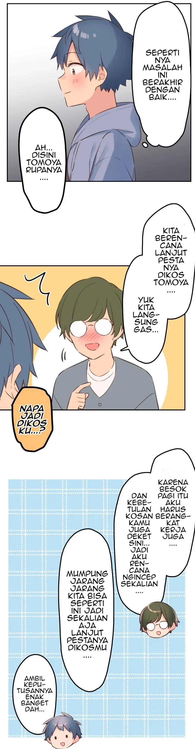 Halaman 12 — Waka-chan Is Flirty Again Chapter 167