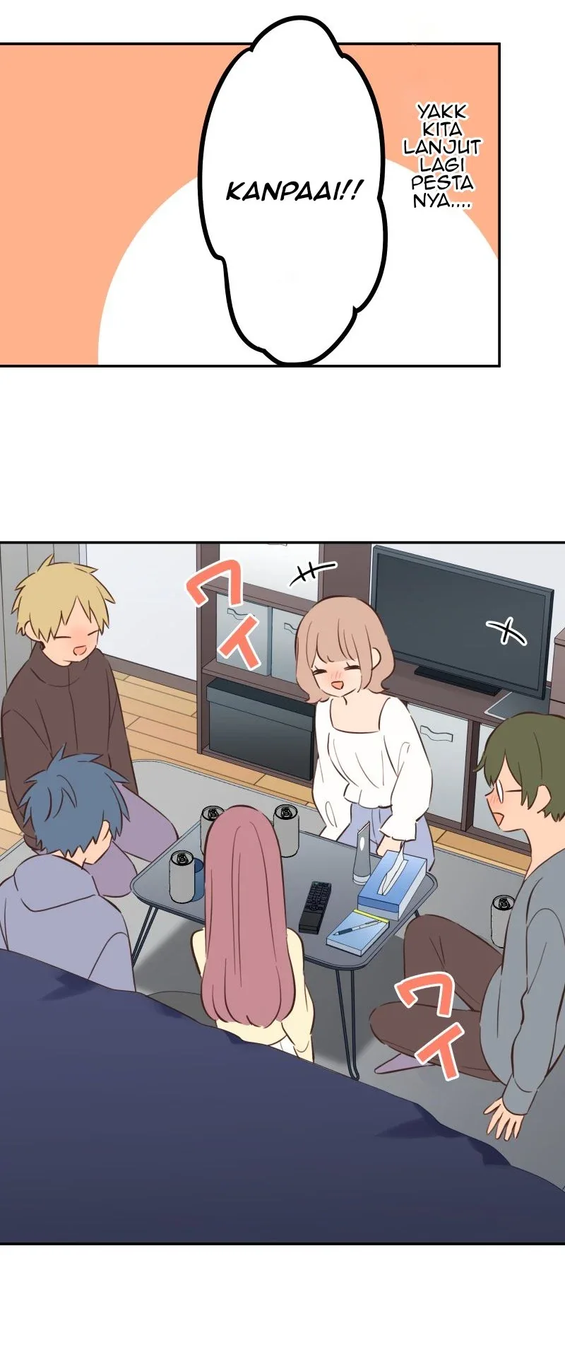 Halaman 15 — Waka-chan Is Flirty Again Chapter 167