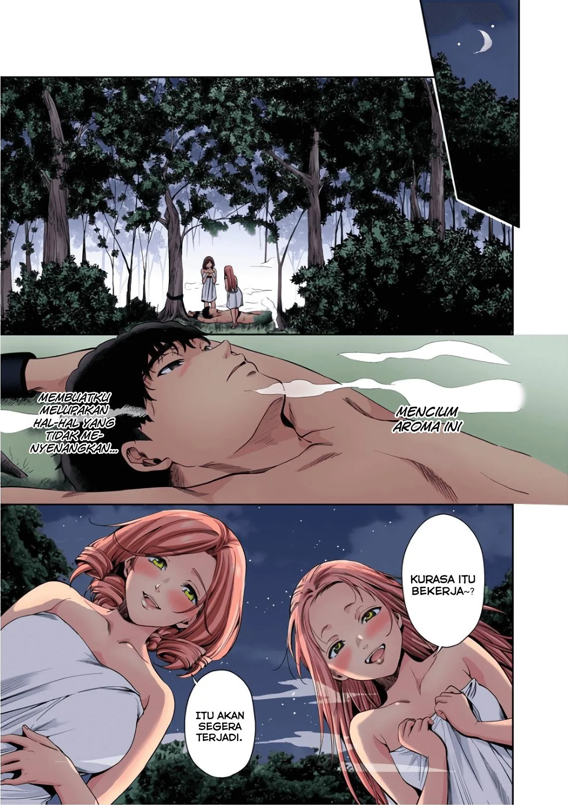 Halaman 17 — Shuumatsu no Harem Chapter 55