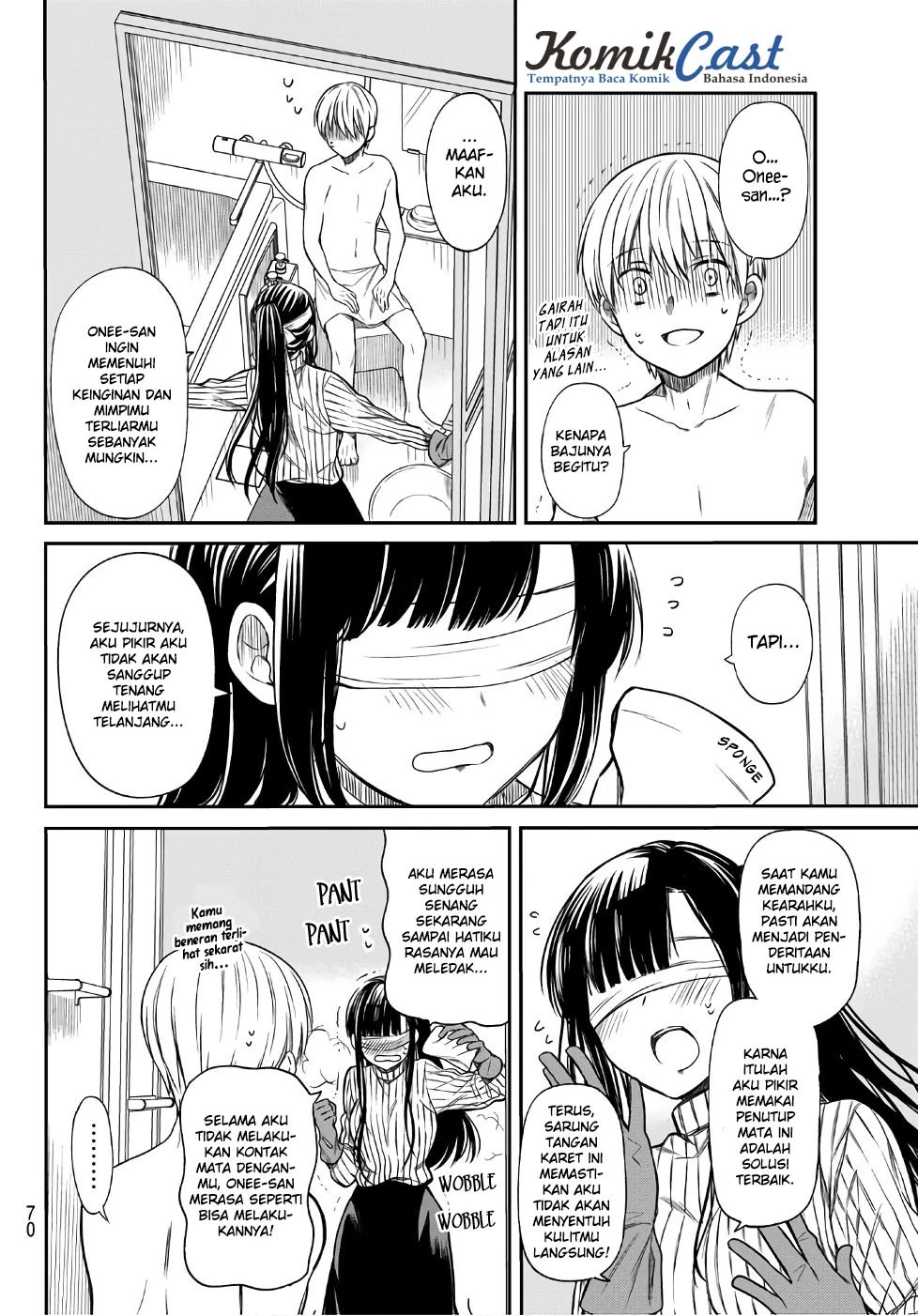 Halaman 3 — Danshi Koukousei wo Yashinaitai Oneesan no Hanashi Chapter 8