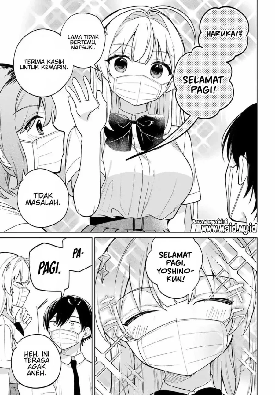 Halaman 7 — Remote Jugyou ni Nattara Class 1 no Bishoujo to Doukyo suru Koto ni Natta Chapter 20.2