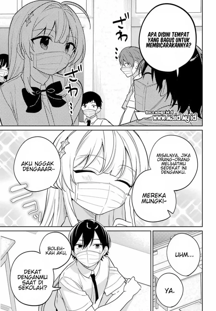 Halaman 8 — Remote Jugyou ni Nattara Class 1 no Bishoujo to Doukyo suru Koto ni Natta Chapter 20.2