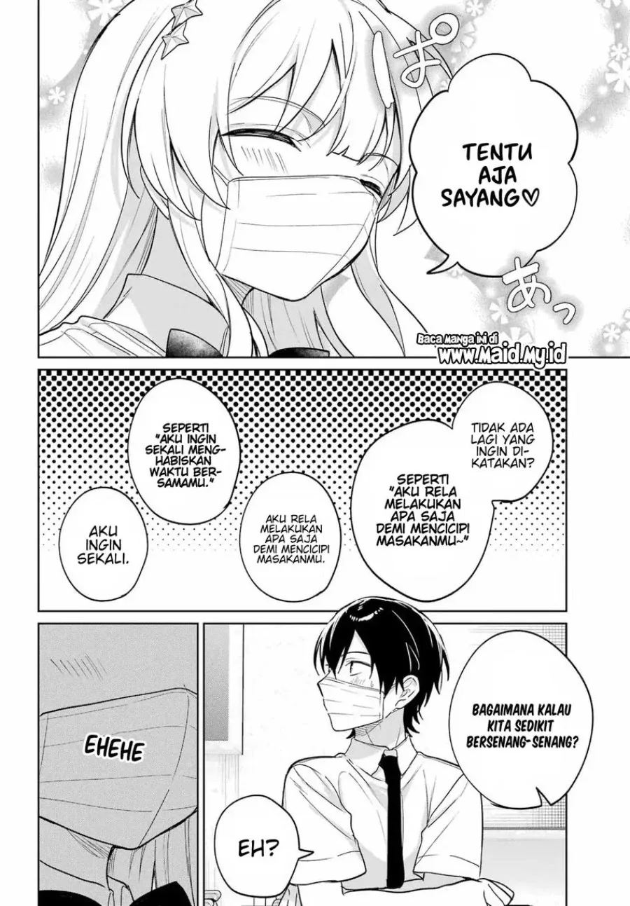 Halaman 9 — Remote Jugyou ni Nattara Class 1 no Bishoujo to Doukyo suru Koto ni Natta Chapter 20.2