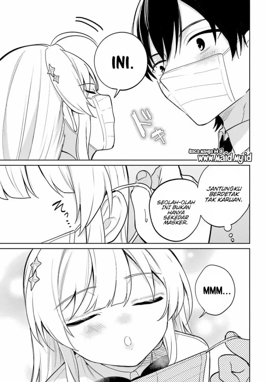 Halaman 16 — Remote Jugyou ni Nattara Class 1 no Bishoujo to Doukyo suru Koto ni Natta Chapter 20.2