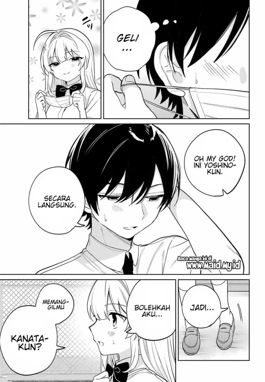 Halaman 18 — Remote Jugyou ni Nattara Class 1 no Bishoujo to Doukyo suru Koto ni Natta Chapter 20.2
