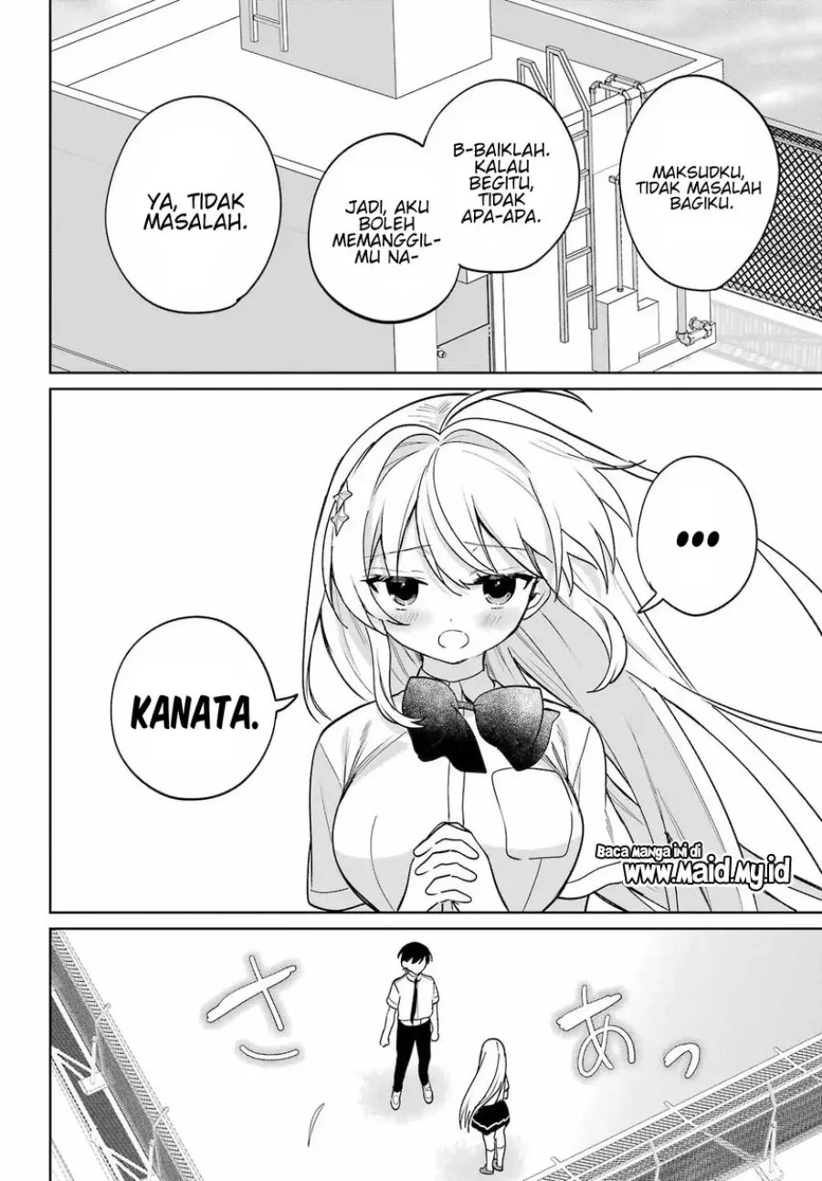 Halaman 19 — Remote Jugyou ni Nattara Class 1 no Bishoujo to Doukyo suru Koto ni Natta Chapter 20.2