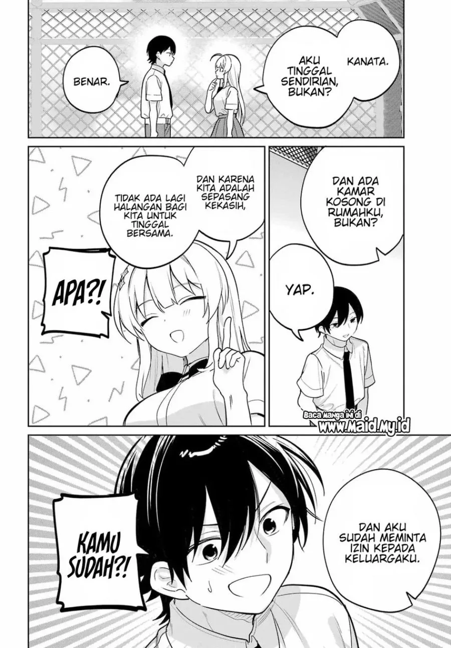 Halaman 29 — Remote Jugyou ni Nattara Class 1 no Bishoujo to Doukyo suru Koto ni Natta Chapter 20.2