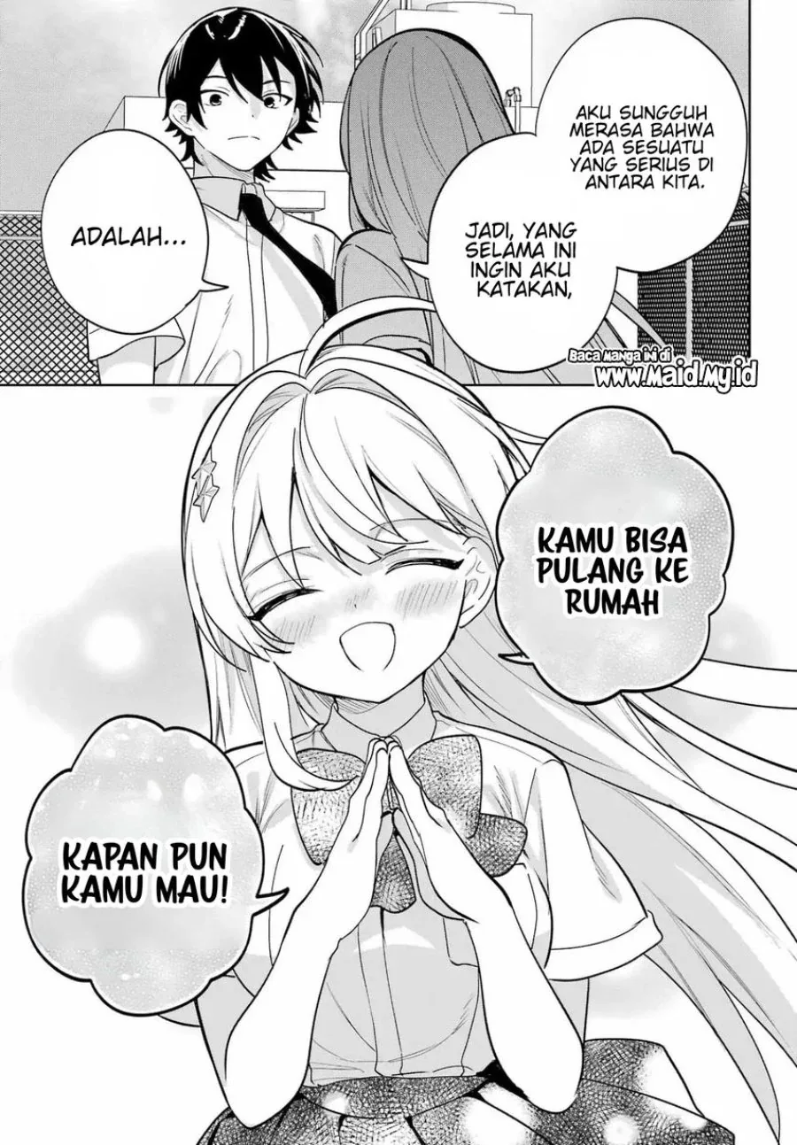 Halaman 30 — Remote Jugyou ni Nattara Class 1 no Bishoujo to Doukyo suru Koto ni Natta Chapter 20.2