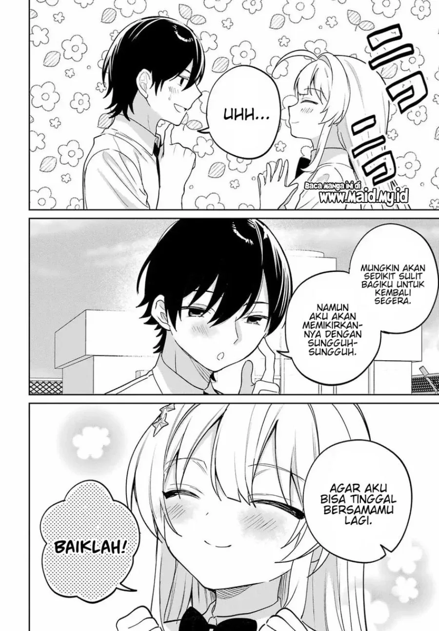 Halaman 31 — Remote Jugyou ni Nattara Class 1 no Bishoujo to Doukyo suru Koto ni Natta Chapter 20.2